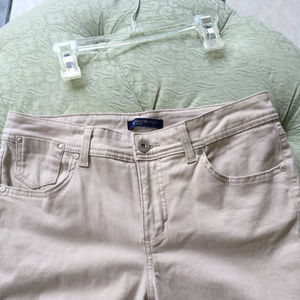 Bandolino Beige Sheryl Baby Boot Jeans, Size 8