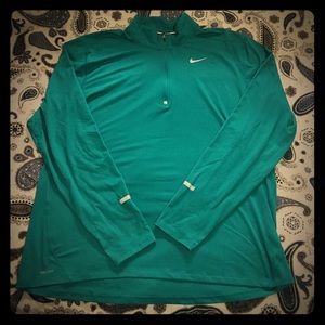 SIZE: XXL dri-fit Nike running half zip up.