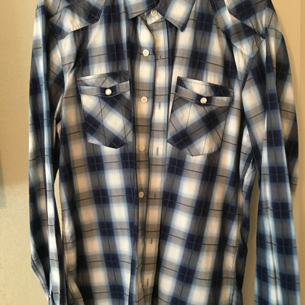 7 diamonds long sleeve button up