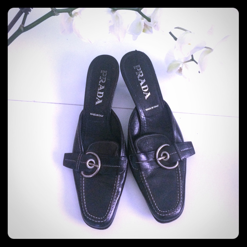 Prada 1/2 Inch Heels
