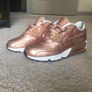 Rose Gold Nike Air Max's
