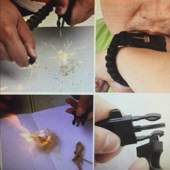 Survival watchunisex cmpss paracord fire LAST FIRM - Picture 3 of 8