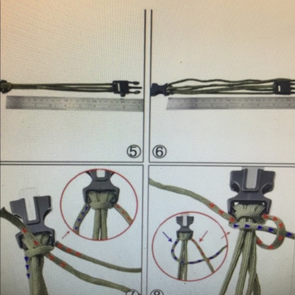 Survival watchunisex cmpss paracord fire LAST FIRM - Picture 4 of 8