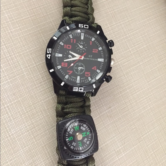 Survival watchunisex cmpss paracord fire LAST FIRM - Picture 7 of 8