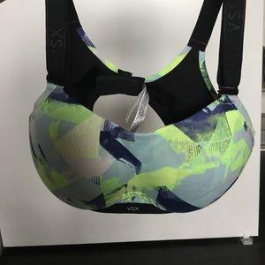 VSX Sport fun blue and green sports bra