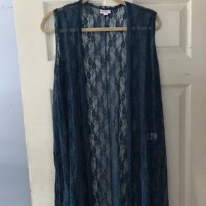 LuLaRoe Large Joy- Teal
