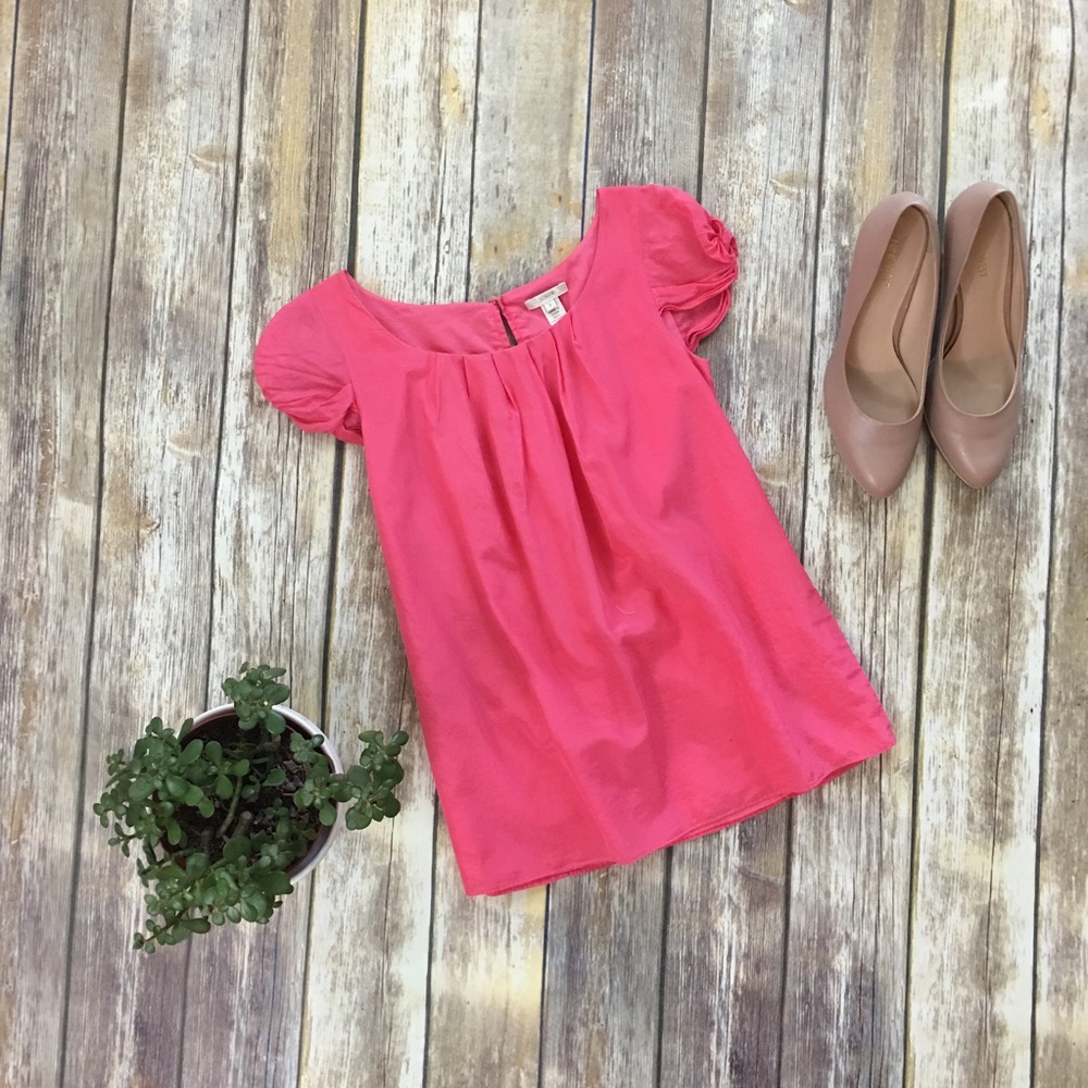 J.Crew Pink Blouse size 2