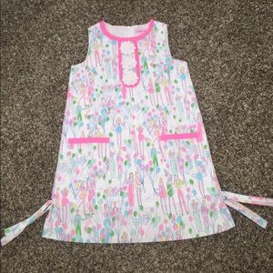 NWOT GIRLS LILLY PULITZER DRESS SZ 8 pop balloons