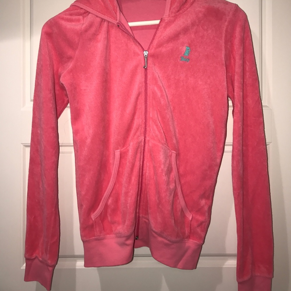 Pink Teri cloth juicy couture jacket