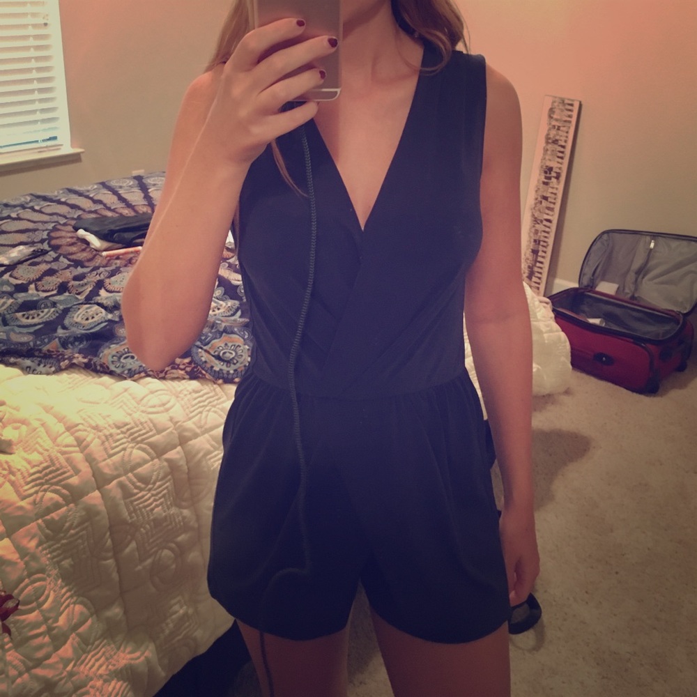 BCBG Blue romper