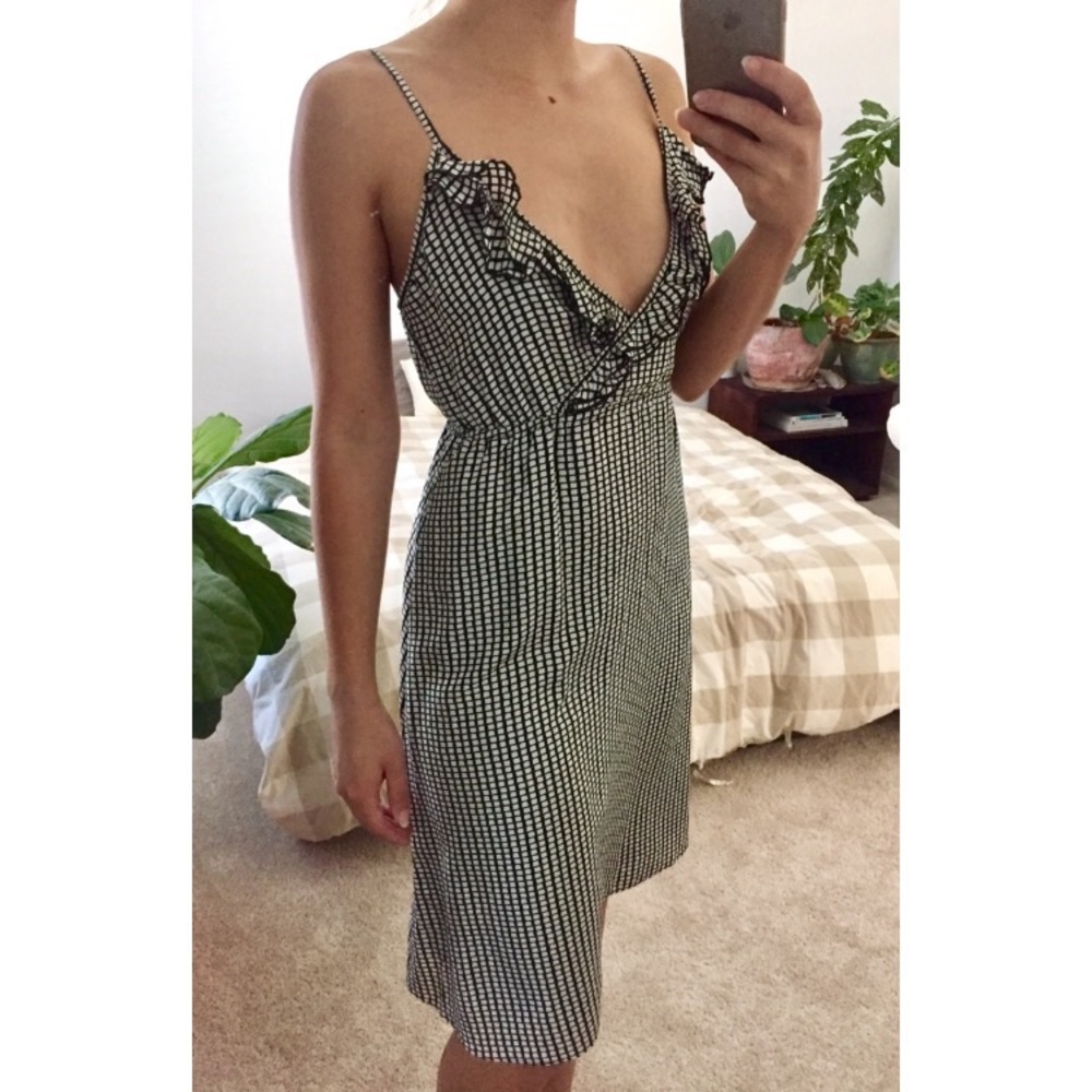 Old Navy Black and White Dress