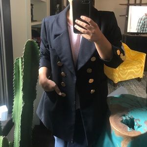 Yves Saint Laurent 'rive gauche' wool Blazer