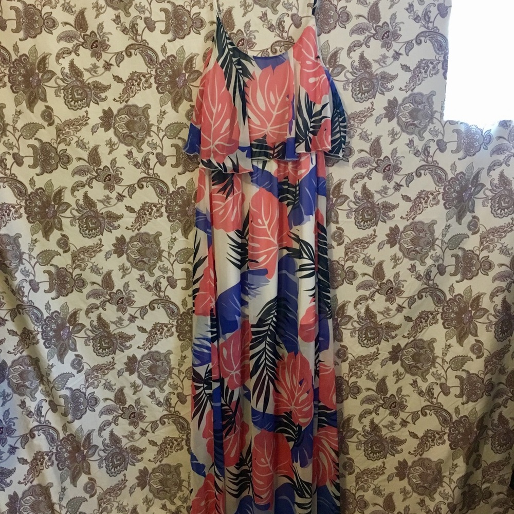 Mod Cloth Hawaiian Style dress