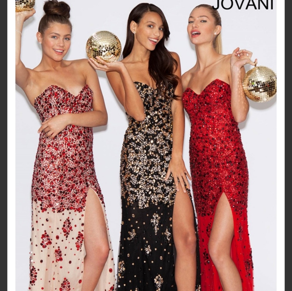 JOVANI BEADED GOWN