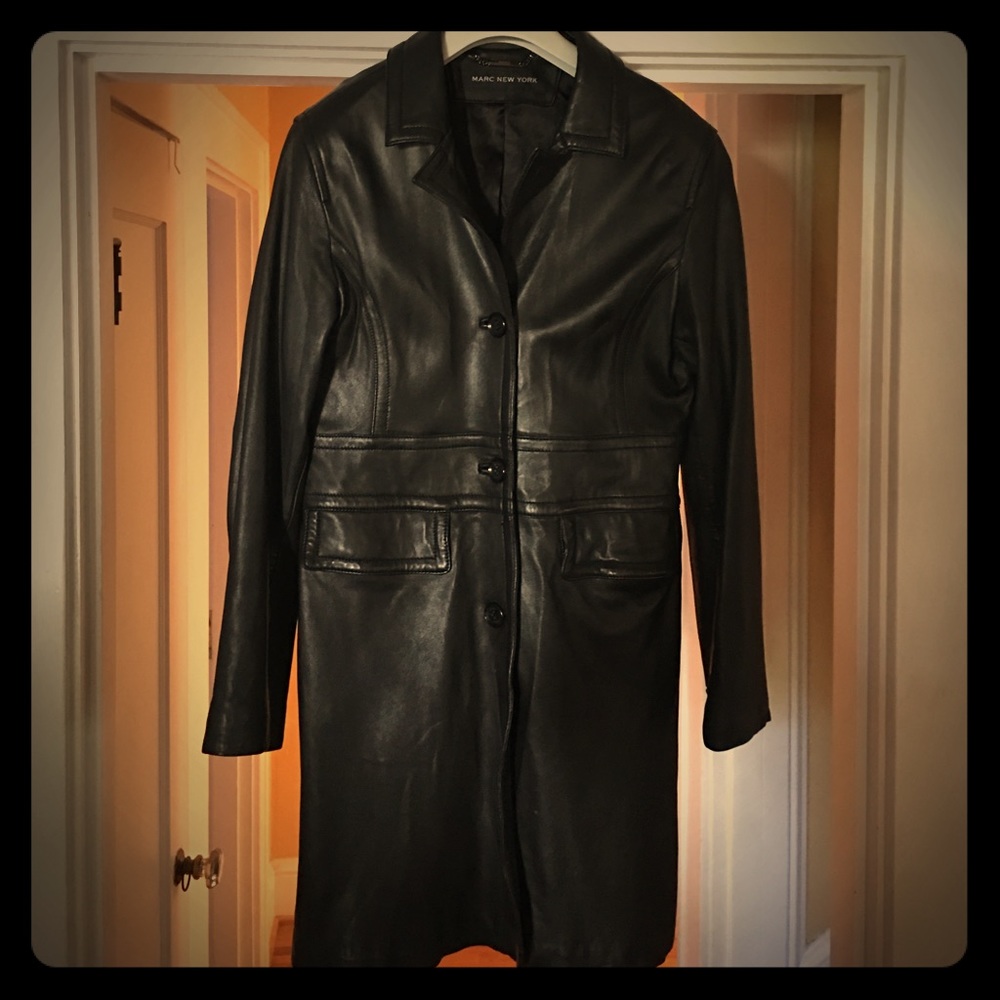 Black Leather Jacket - image 1