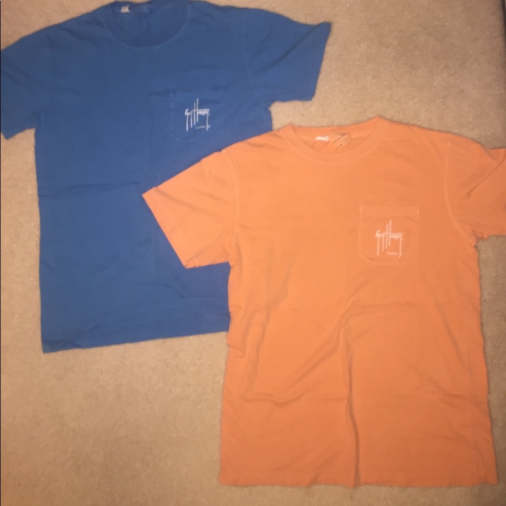 2 Guy Harvey Shirts