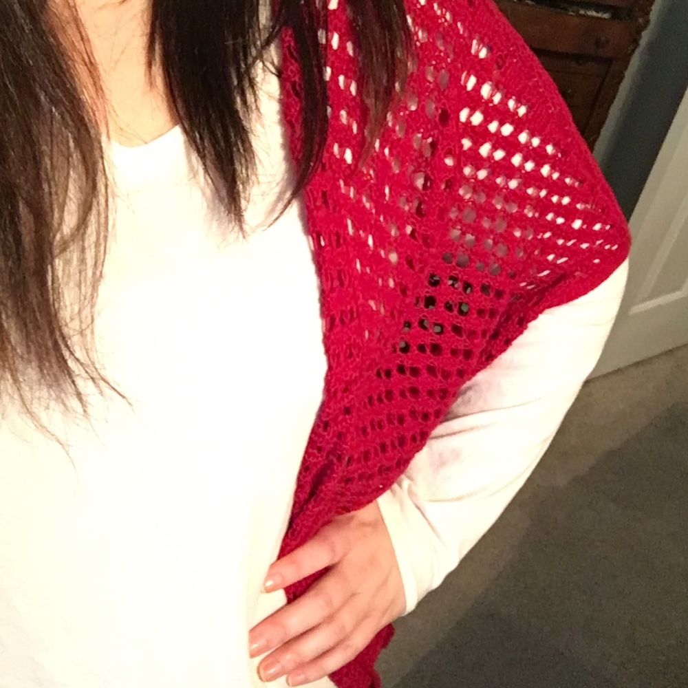 Plus Size Crochet Slouchy Cardigan NWT 1X