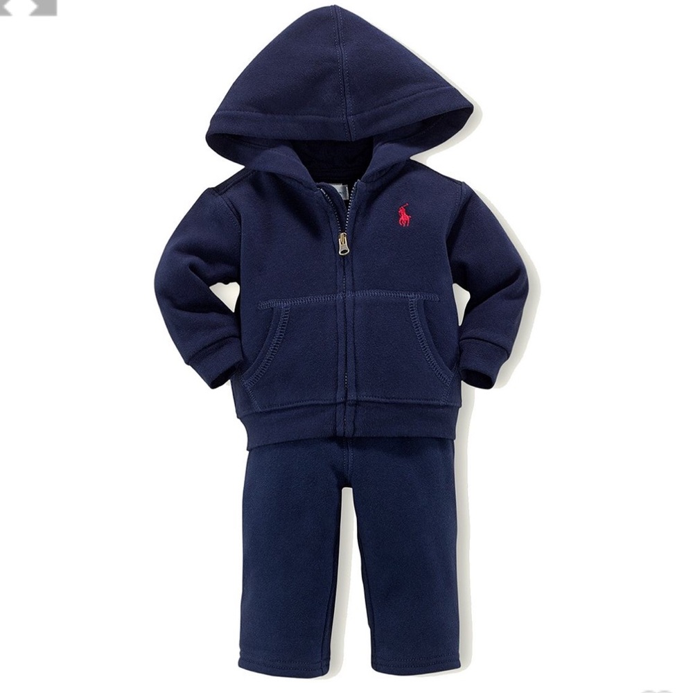 Ralph Lauren toddler boy sweatshirt and sweatpants