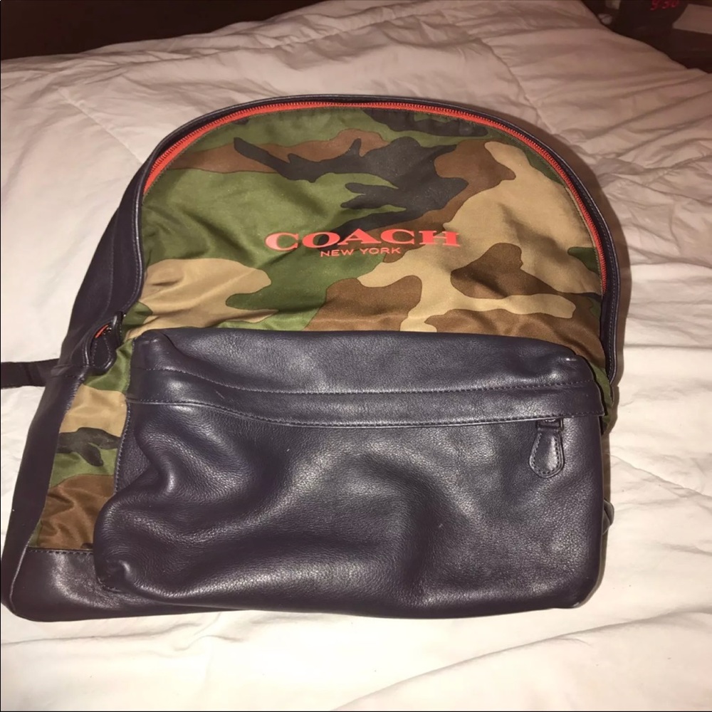 Coach Campus Classic Camouflage Backpack
