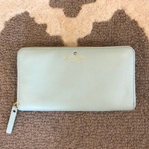 Kate Spade Mint Green Wallet