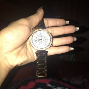 Woman's MK watch ROSE GOLD