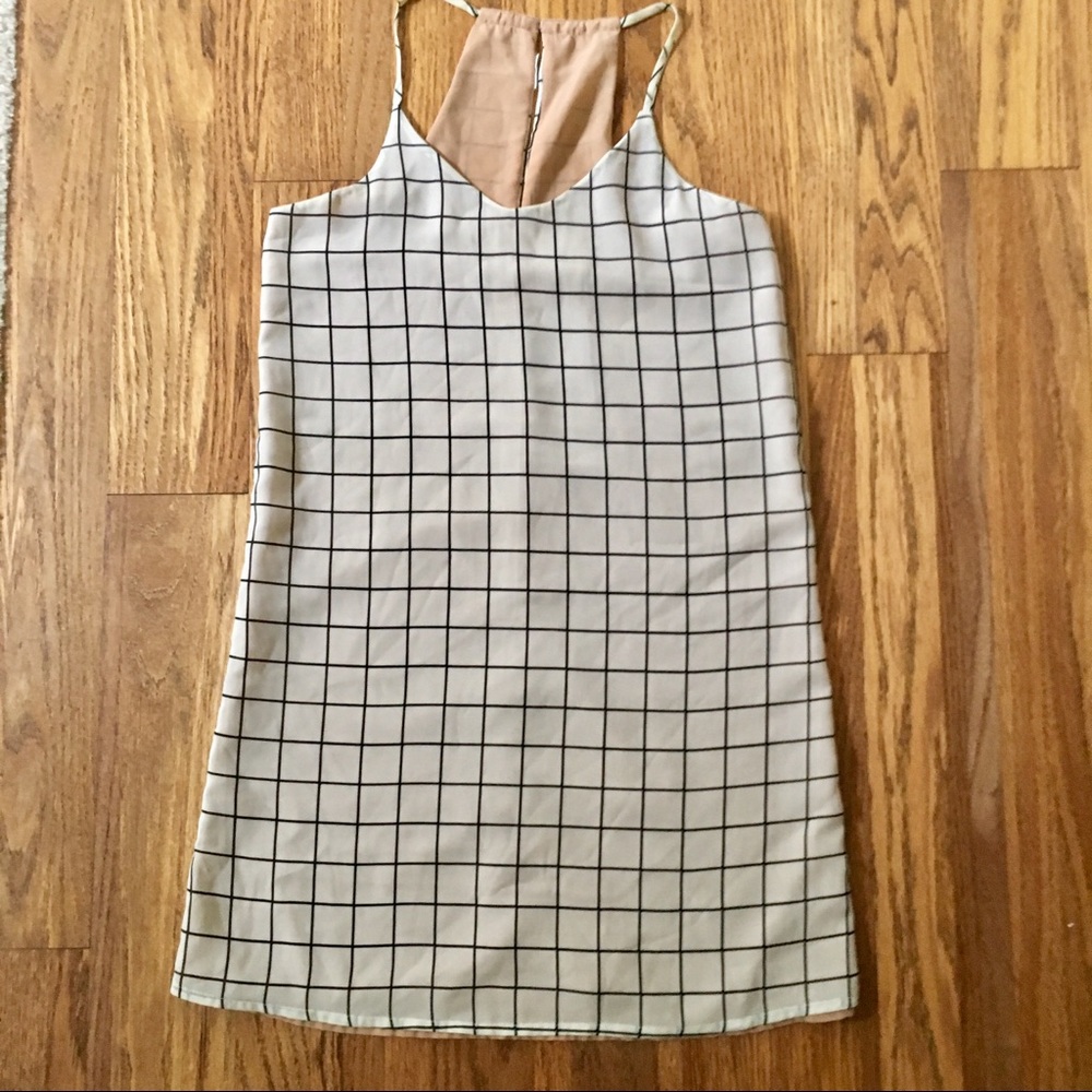 Urban Outfitters Windowpane Shift Dress