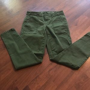 Army green pants