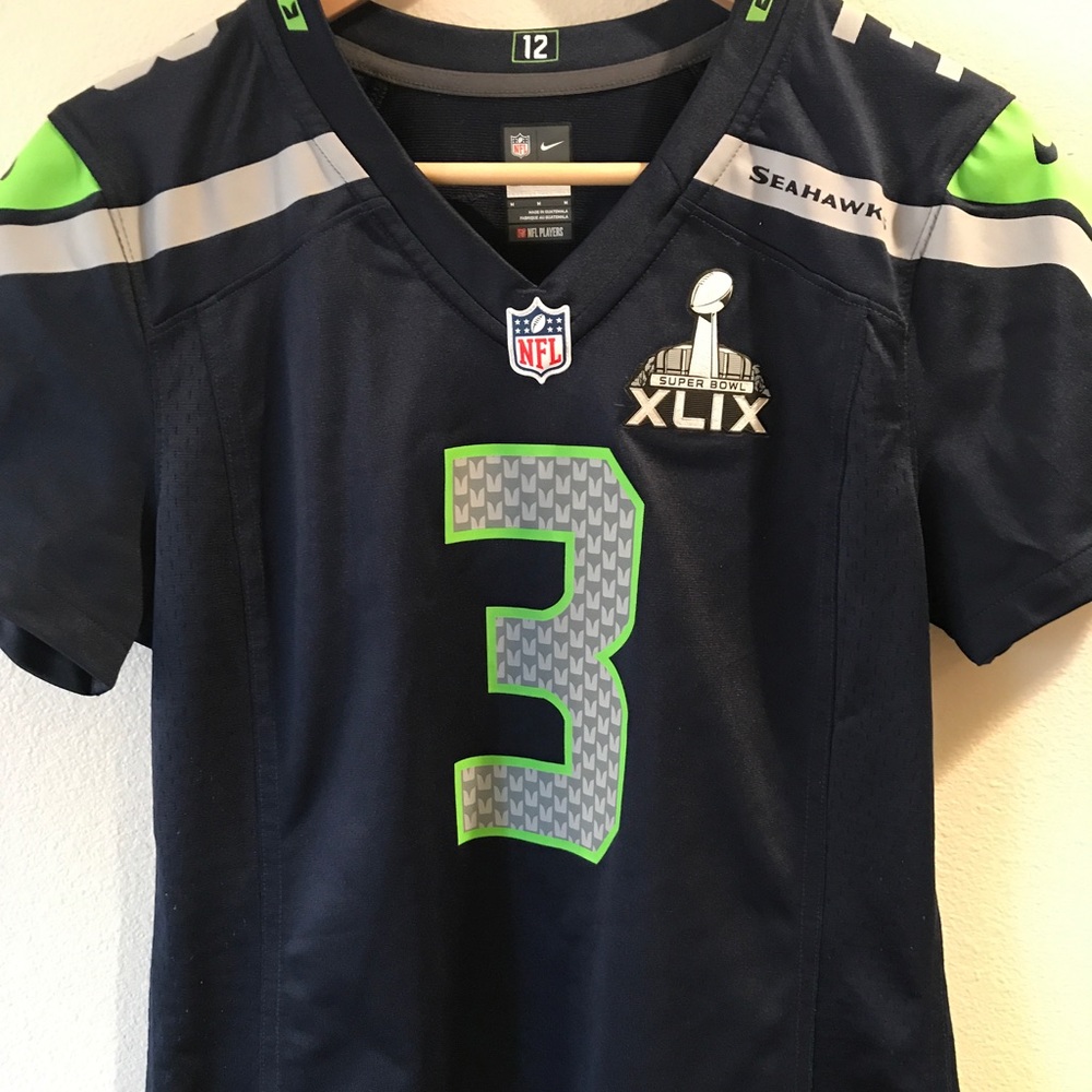 Seattle Seahawks Russell Wilson Authentic Jersey