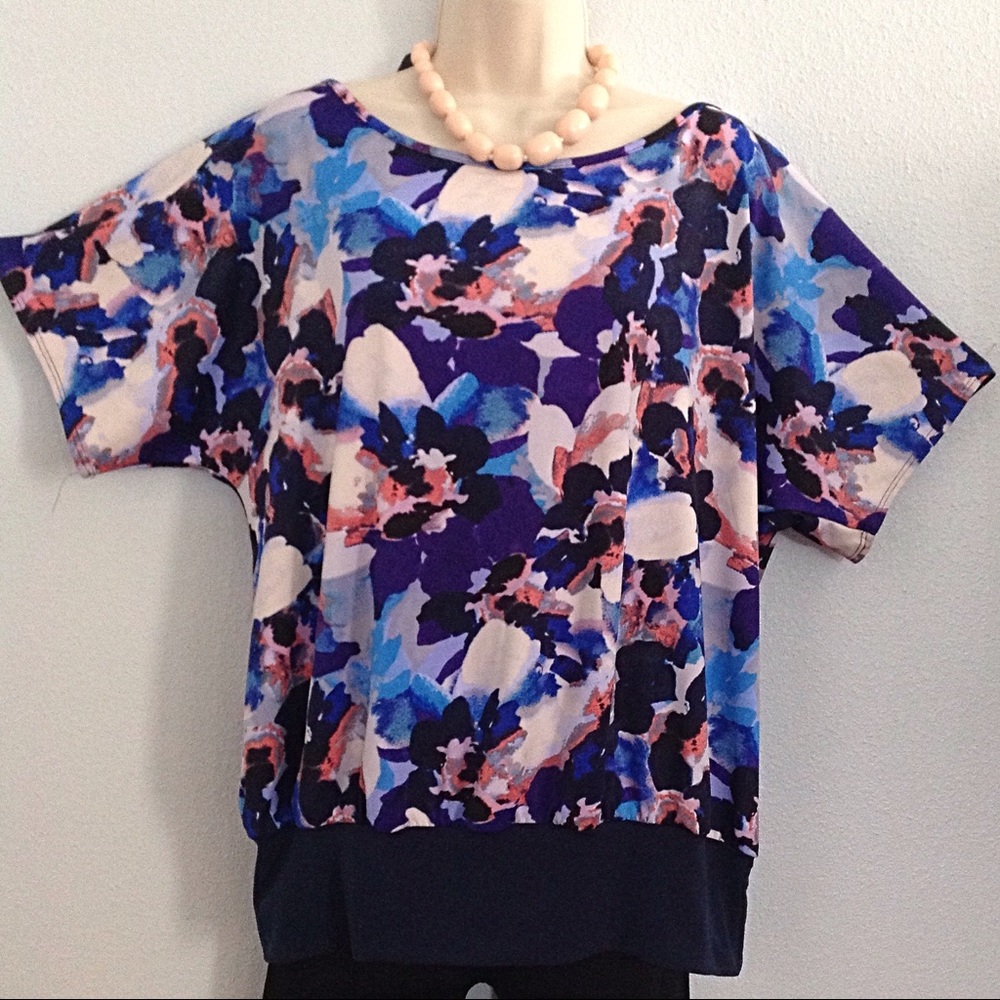 BLOUSON PRINTED TOP