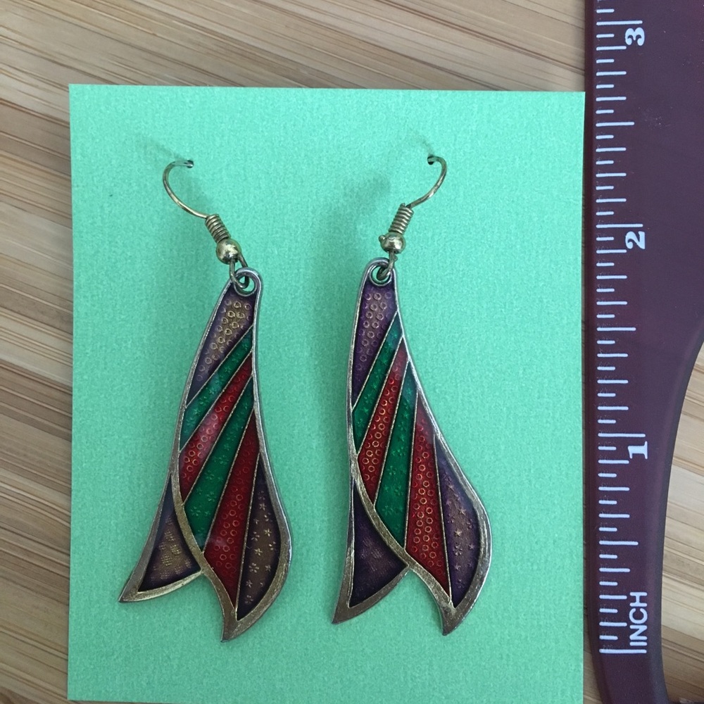 Colorful earrings