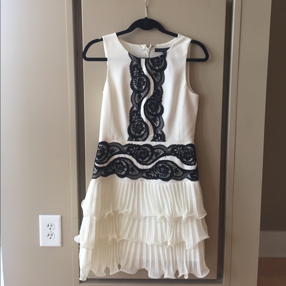 BCBG Tiered Ruffle dress