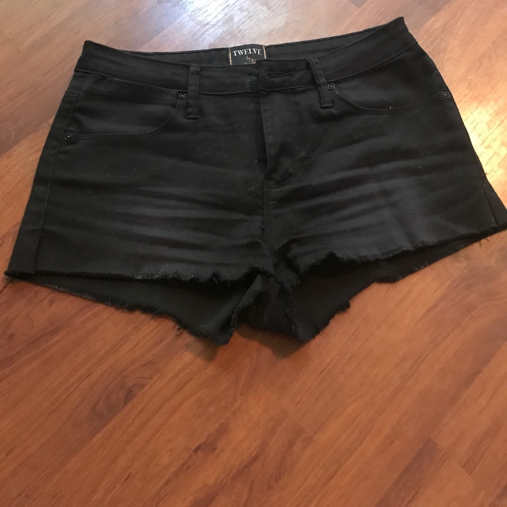 Black shorts