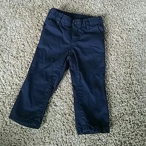 Gap Navy Blue Pants Comfort Knit Waistband
