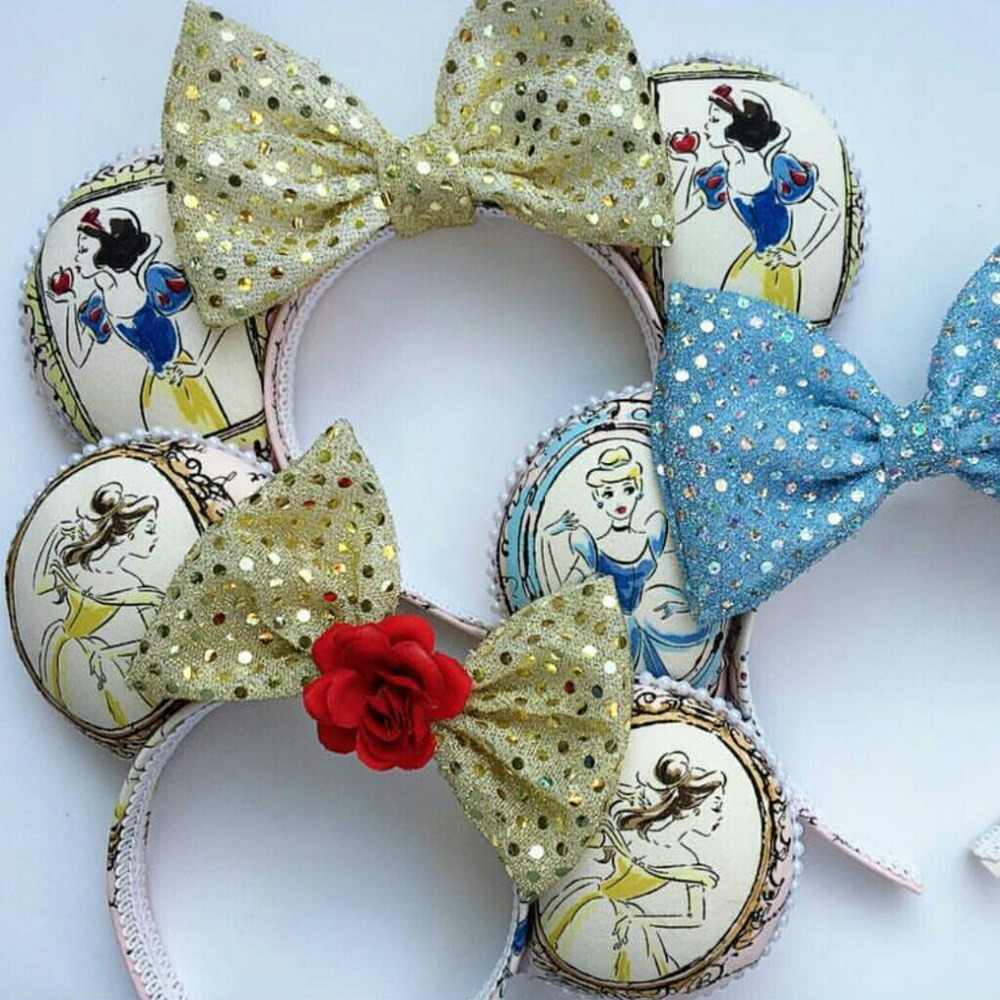 Beauty and the Beast Snow White Disney Ears