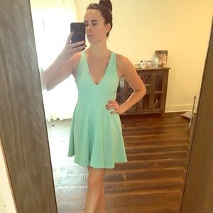 Aqua Blue Dress