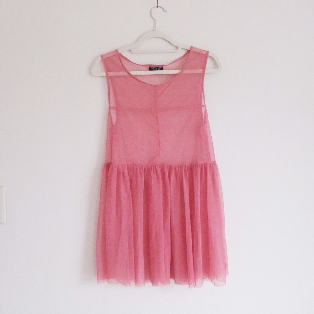 Sheer Topshop Dress