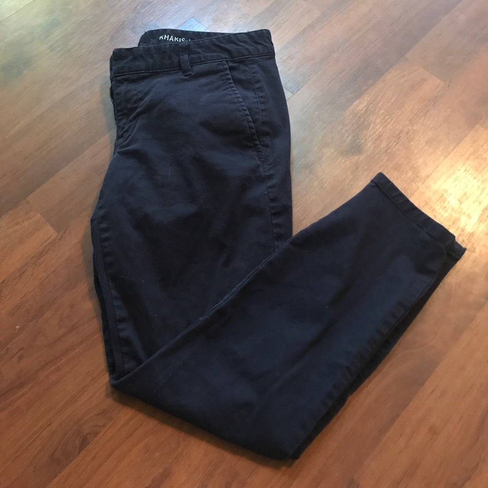 Navy blue pants