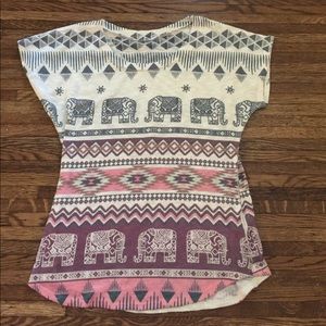 Short sleeve boho t-shirt!
