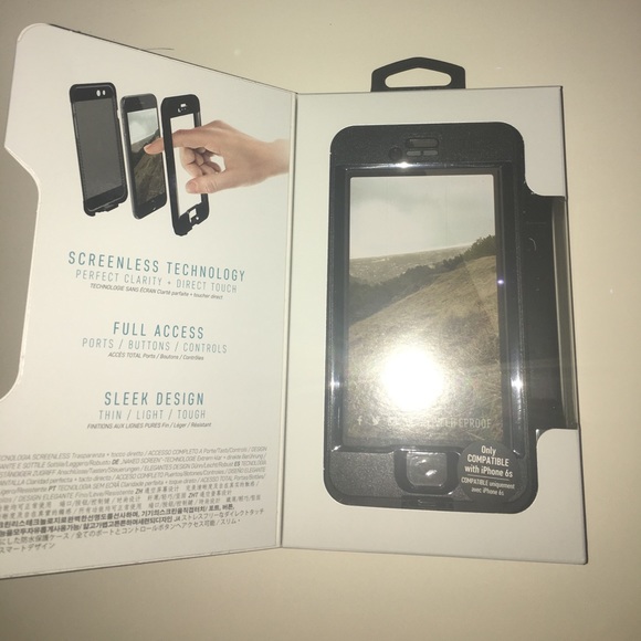 Black iPhone 6s Lifeproof case - Picture 2 of 3