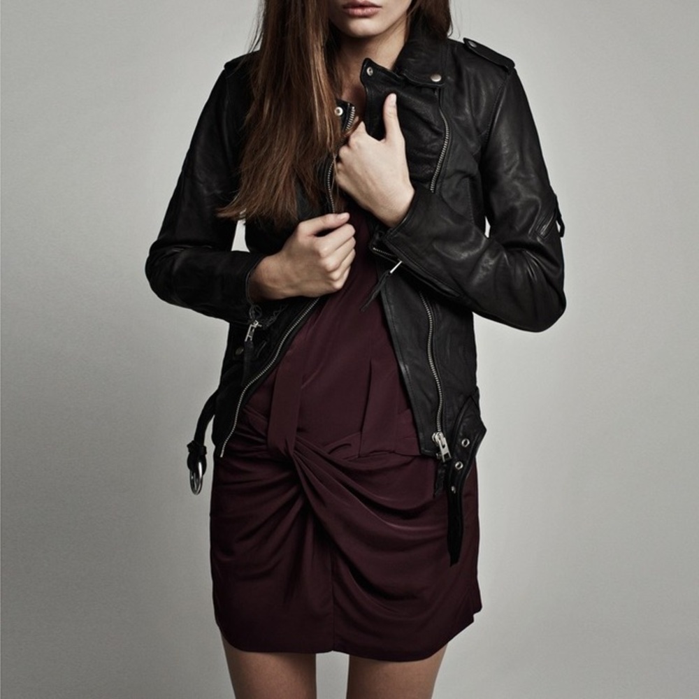 Allsaints dress (plum colored)