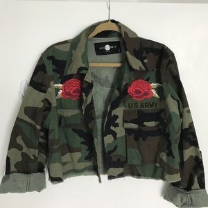 Nasty Gal After Party Army Jacket