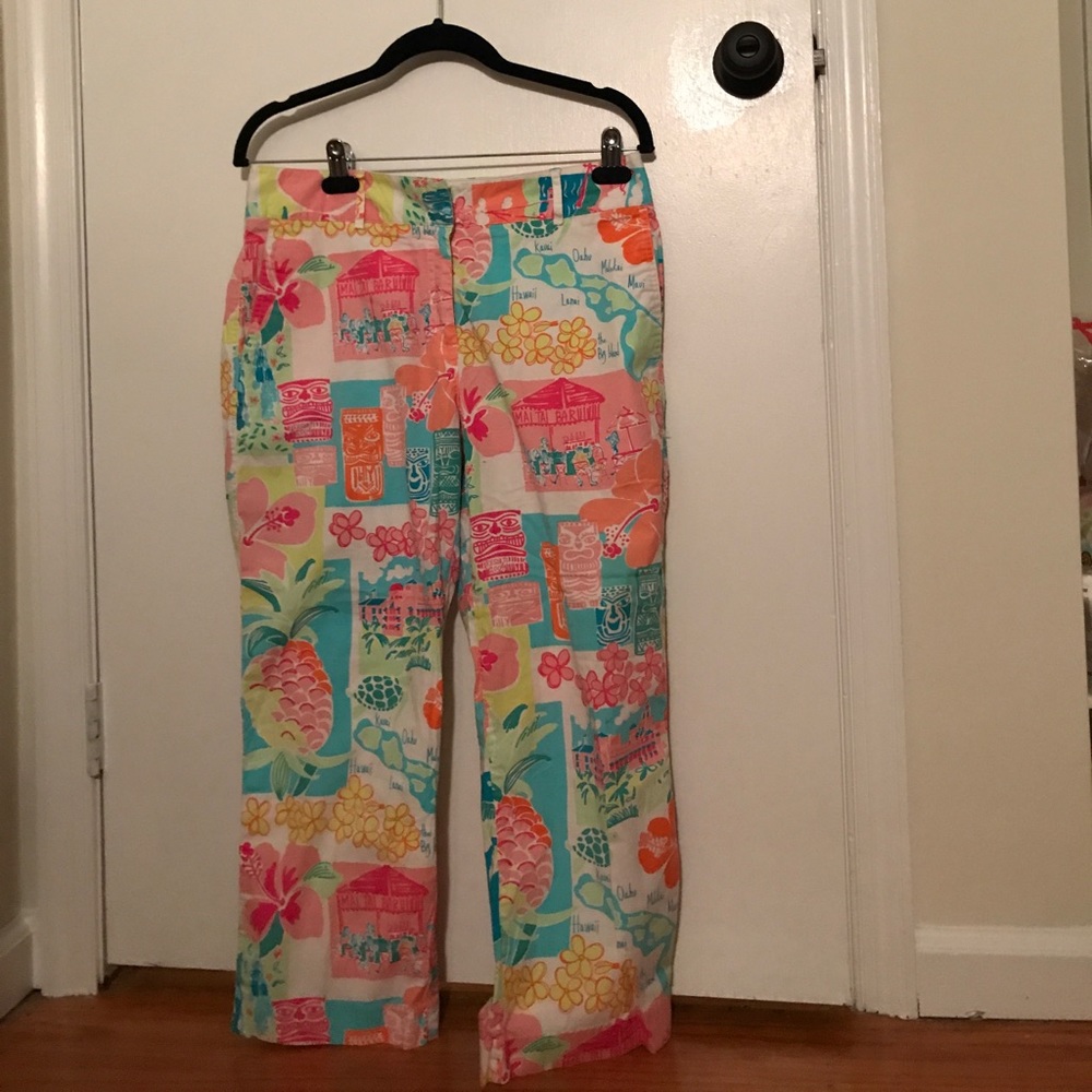 WHITE TAG RESORT '04 Lilly Hawaii capris