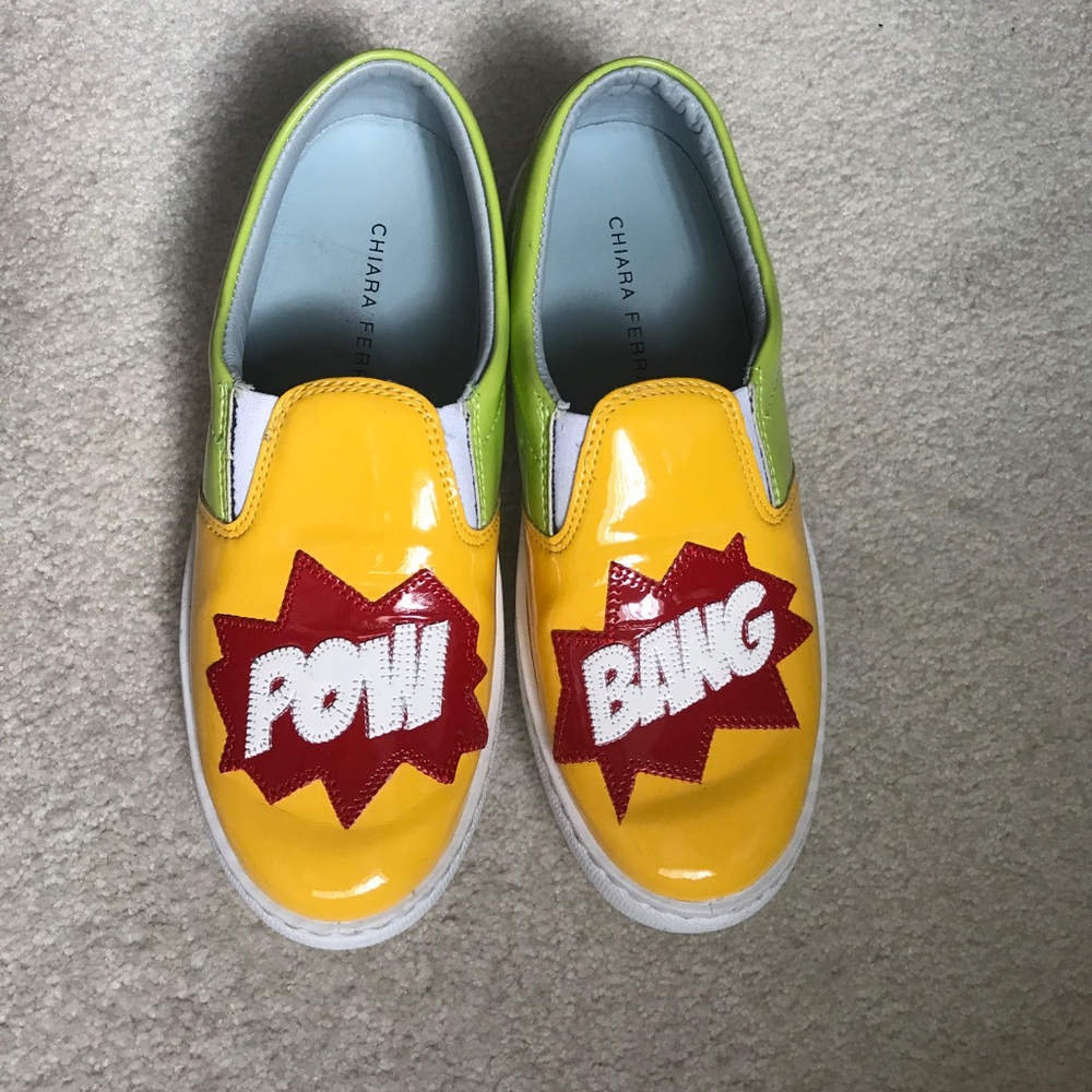 Chiara Ferragni pow bang sneakers