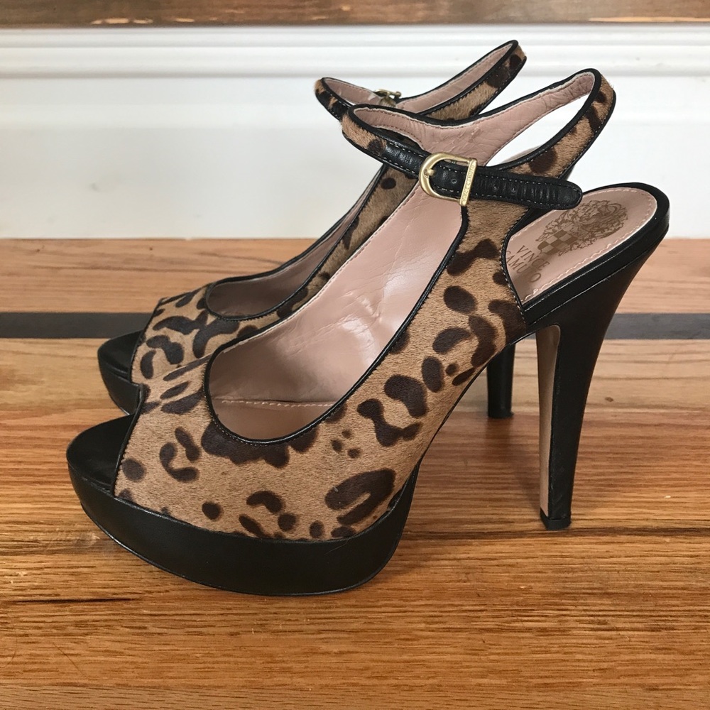 Leopard heels