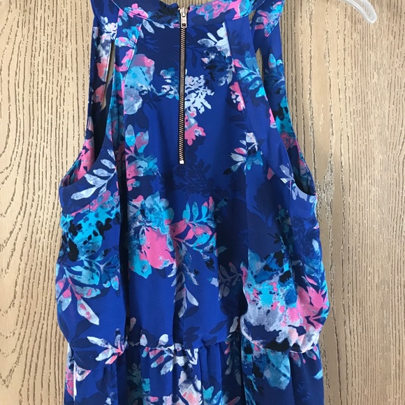 Gorgeous floral maxi - chiffon overlay - Picture 3 of 4