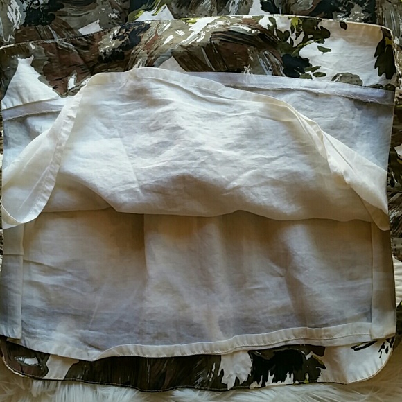 J.crew Floral skirt size 0 - Picture 6 of 7