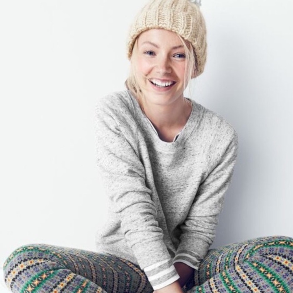 J crew heavy sweatshirt