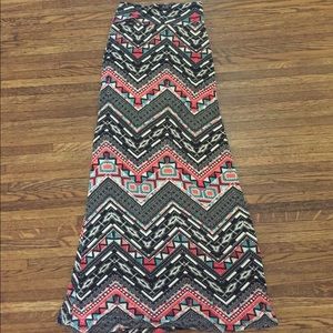 Aztec Maxi Skirt