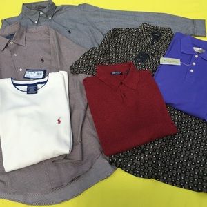 6 Men's Medium shirts