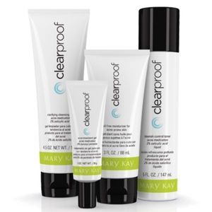 MARY KAY ACNE CLEAR PROOF SET!!